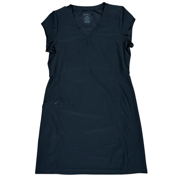 L.L. BEAN Women's EUC Sports/Fitness Dress Black | Size L - Picture 2 of 7